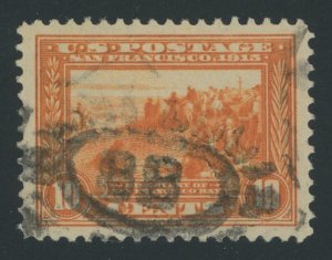 USA 400a - 10 cent Orange - PSE Graded Cert: XF 90 Used