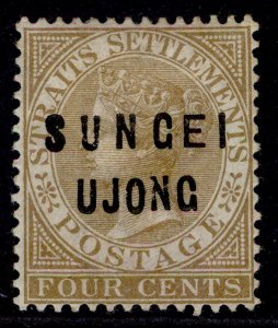 MALAYSIA - Sungei Ujong QV SG35, 2c brown, M MINT. Cat £300.