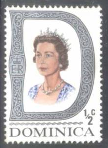 Dominica ~ #268 ~ Queen Elizabeth II ~ MNH