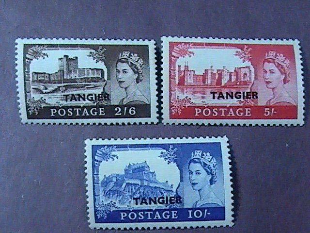 GREAT BRITAIN/OFFICES ABROAD/TANGIERS #-576-578-MINT/NH--COMPLETE SET--1955