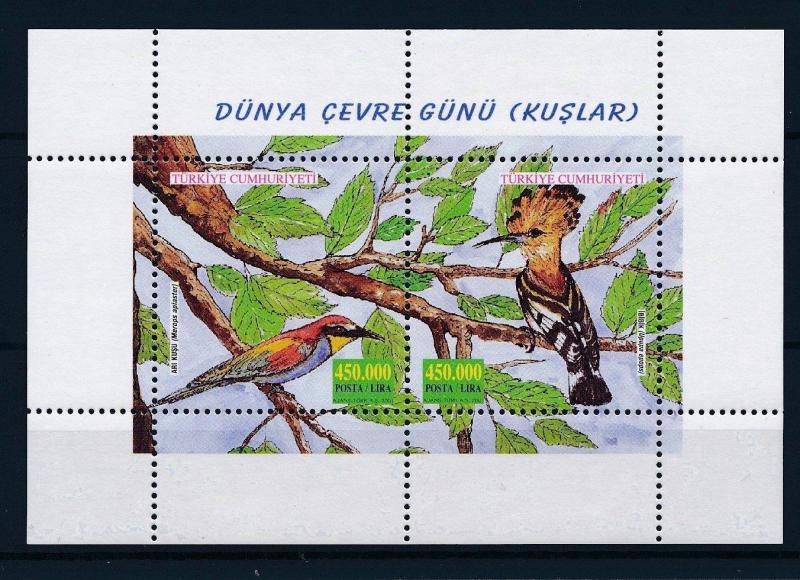 [34674] Turkey 2001 Birds Vögel Oiseaux Ucelli   MNH Sheet