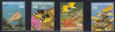 US 782 Trust Territories Marshall Islands NH VF Marine Life