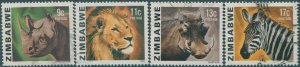 Zimbabwe 1980 SG581-585 Wildlife (4) FU