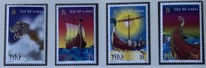 ISLE OF MAN 1998 VIKING LONGSHIPS SG793/796  MNH ..SEE SCAN