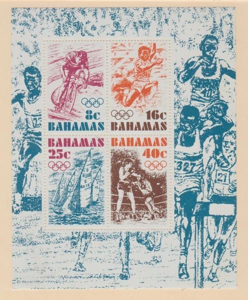 Bahamas #391a Stamps - Mint NH Souvenir Sheet