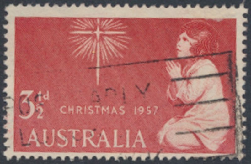 Australia  SC# 356 Used  Christmas   see details & scans