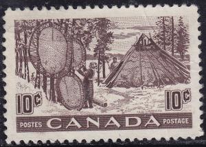 Canada 301 Drying Animal Hides 1950