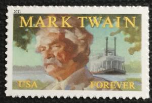 US #4545 MNH Single Mark Twain (.44)