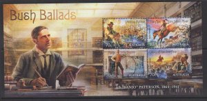 AUSTRALIA SGMS4179 2014 BUSH BALLADS MNH