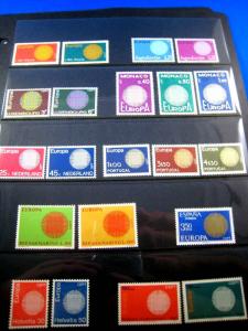 EUROPA/CEPT - 1970 - COMPLETE FROM 20 COUNTRIES - MNH        (kbe11)