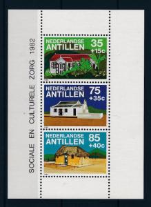 [NA735] Netherlands Antilles Antillen 1982 Traditional houses Sheet MNH