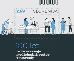 Slovenia 2024 MNH Stamps Souvenir Sheet Health Medicine Nurse