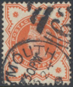 GB SG 197 Vermilion    SC#  111   Used  see details & scans