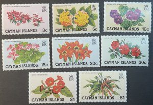 CAYMAN ISLANDS # 448-451 & 478-481-MINT NEVER/HINGED---2 COMPLETE SETS---1980-81