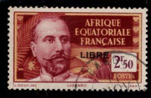 French Equatorial Africa Scott 117 Used 1940 stamp