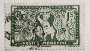 AlexStamps INDO-CHINA #169 SUPERB Used 