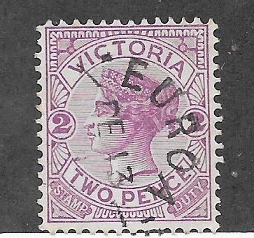 Victoria #162a 2p Queen Victoria  (U)  CV $0.70