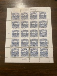 US SCOTT 2590 Sheet $1.00 Surrender of General Burgoyne, (3) P# S1, MNH- Superb