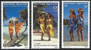 French Polynesia #546-548 MNH Full Set of 3