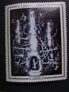 ​CUBA-1967 SC# 1202-6 FAMOUS PAINTINGS-SPRING-BY JORGE ARCHE- MNH STAMPS-VF