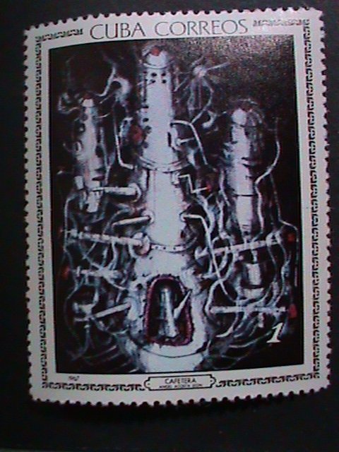 ​CUBA-1967 SC# 1202-6 FAMOUS PAINTINGS-SPRING-BY JORGE ARCHE- MNH STAMPS-VF