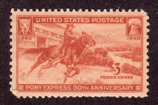 United States 894 -Mint-NH - Pony Express / Horse (cv $0.50)