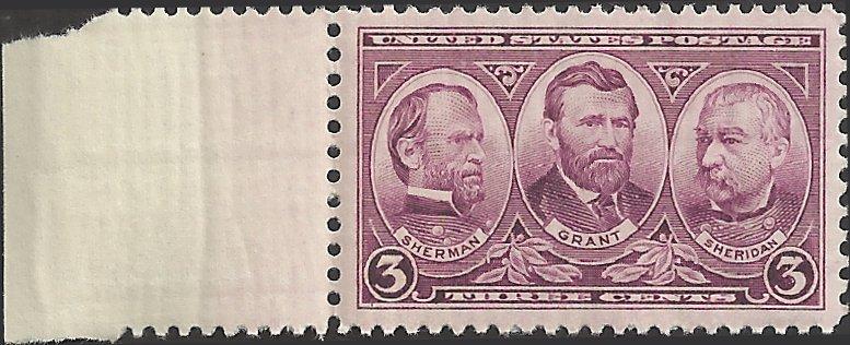 # 787 MNH - SCV-0.40 - THREE GENERALS