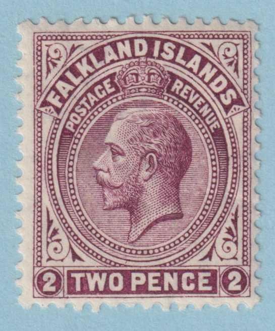 FALKLAND ISLANDS 32c  MINT HINGE REMNANT OG * NO FAULTS VERY FINE! - EHB