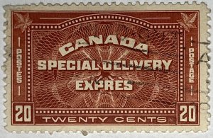 CANADA 1930 #E4 Special Delivery Stamp - Used