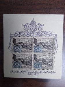 XL item Vatican City 155a MNH souv sheet CV $160