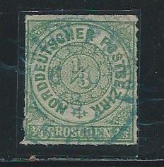 Germany (North German Confed) 2 1868 1/2gr Used