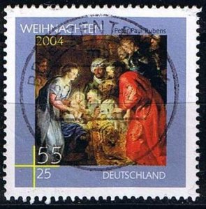 Germany 2004,Sc.#B947 used, Christmas: Adoration of the Magi by P. P. Rubens