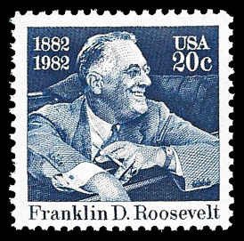 PCBstamps   US #1950 20c Franklin D. Roosevelt, MNH, (23)