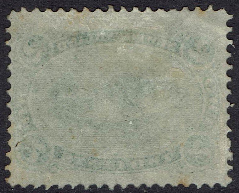 NEWFOUNDLAND 1865 COD FISH 2C YELLOWISH PAPER