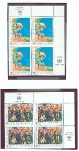 United Nations--New York #526-527 Mint (NH) Single (Complete Set)