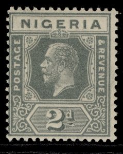 NIGERIA GV SG18a, 2d grey, M MINT. Cat £10. DIE II