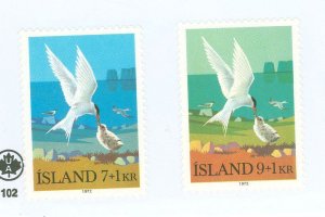 Iceland #B23-24  Single (Complete Set)