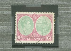 St. Kitts-Nevis #85 var  Single