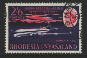 Rhodesia and Nyasaland Sc#182 Used