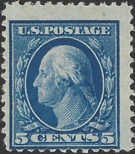 US Scott #504 MNH OG Fine 1917 5 Cent Washington Stamp, Gum Disturbed