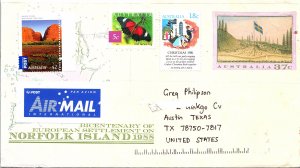 Australia, Postal Stationary, Butterflies