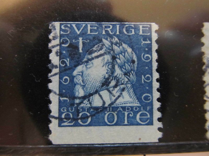 Schweden Suède Suecia Sweden 1920 Unwmk 20o fine used stamp A11P21F331