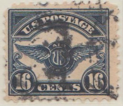 U.S. Scott #C5 Airmail Stamp - Used Single