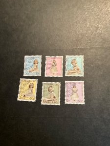 Stamp Luxembourg Scott #B216-21 used