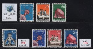 WC1_24049.HAITI. 1958 DUVALIER set. Sc.428-431. Used