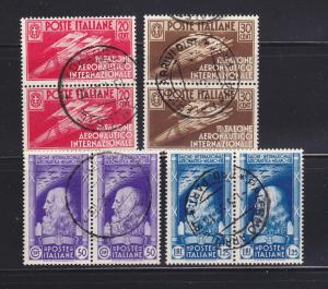 Italy 345-348 Pairs Set U Various (B)