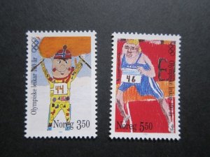 Norway 1996 Sc 1117-1118 set MNH