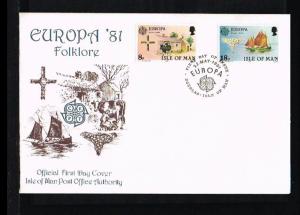 1981 - Europe CEPT FDC Great Britain-Isle of Man [JQ094]