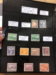 BRITISH EMPIRE – HIGH VALUE MINT DEFINITIVE SETS – 425035