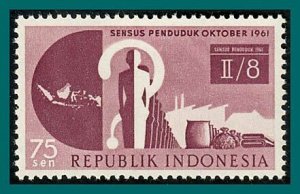 Indonesia 1961 Census, MNH #543,SG889